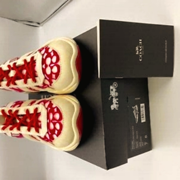 COACH HYPOCRITE CITY SOLE SIGNATURE MESH TRAINER 7 SERIES TRAINER SPORTS SHOES - Picture 7 of 16